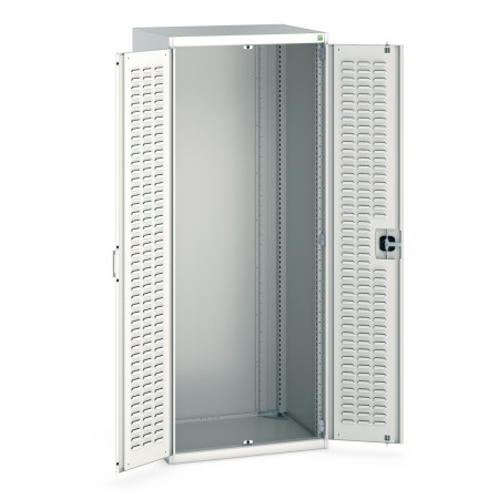 40020092 - Armoire CUBIO SMLF-8620-2 - Avec Portes à Bacs - LxPxH 800x650x2000mm - Gris Clair RAL 7035 40020092 - Armoire CUBIO SMLF-8620-2 - Avec Portes à Bacs - LxPxH 800x650x2000mm - Gris Clair RAL 7035