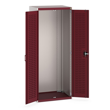 40020092 - Armoire CUBIO SMLF-8620-2 - Avec Portes à Bacs - LxPxH 800x650x2000mm - Rouge Pourpre RAL 3004 40020092 - Armoire CUBIO SMLF-8620-2 - Avec Portes à Bacs - LxPxH 800x650x2000mm - Rouge Pourpre RAL 3004