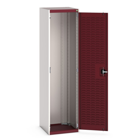 40010074 - Armoire CUBIO SMLF-5520-2 - Avec Portes à Bacs - LxPxH 525x525x2000mm - Rouge Pourpre RAL 3004 40010074 - Armoire CUBIO SMLF-5520-2 - Avec Portes à Bacs - LxPxH 525x525x2000mm - Rouge Pourpre RAL 3004
