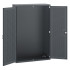 40014020 - CUBIO Armoire SMLF-13520-2 - Avec Portes à Bacs - LxPxH 1300x525x2000mm - Full Gris Anthracite RAL 7016 40014020 - CUBIO Armoire SMLF-13520-2 - Avec Portes à Bacs - LxPxH 1300x525x2000mm - Full Gris Anthracite RAL 7016