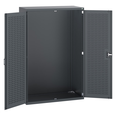 40022020 - CUBIO Armoire SMLF-13620-2 - Avec Portes à Bacs - LxPxH 1300x650x2000mm - Full Gris Anthracite RAL 7016 40022020 - CUBIO Armoire SMLF-13620-2 - Avec Portes à Bacs - LxPxH 1300x650x2000mm - Full Gris Anthracite RAL 7016