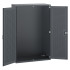 40022020 - CUBIO Armoire SMLF-13620-2 - Avec Portes à Bacs - LxPxH 1300x650x2000mm - Full Gris Anthracite RAL 7016 40022020 - CUBIO Armoire SMLF-13620-2 - Avec Portes à Bacs - LxPxH 1300x650x2000mm - Full Gris Anthracite RAL 7016