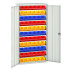 16926501 - VERSO Armoire à Bacs - Avec 10 Tablettes, 66 Bacs - LxPxH 1050x350x2000mm - Gris Clair RAL 7035 16926501 - VERSO Armoire à Bacs - Avec 10 Tablettes, 66 Bacs - LxPxH 1050x350x2000mm - Gris Clair RAL 7035