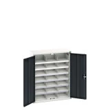 16926402 - VERSO Armoire à cases - 21 cases - LxPxH 800x350x1000mm - Gris Anthracite RAL 7016 16926402 - VERSO Armoire à cases - 21 cases - LxPxH 800x350x1000mm - Gris Anthracite RAL 7016
