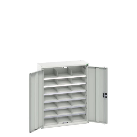 16926402 - VERSO Armoire à cases - 21 cases - LxPxH 800x350x1000mm - Gris Clair RAL 7035 16926402 - VERSO Armoire à cases - 21 cases - LxPxH 800x350x1000mm - Gris Clair RAL 7035
