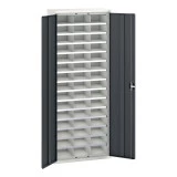 16926403 - VERSO Armoire à cases - 45 cases - LxPxH 800x350x2000mm - Gris Anthracite RAL 7016 16926403 - VERSO Armoire à cases - 45 cases - LxPxH 800x350x2000mm - Gris Anthracite RAL 7016