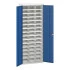 16926403 - VERSO Armoire à cases - 45 cases - LxPxH 800x350x2000mm - Bleu Gentiane RAL 5010 16926403 - VERSO Armoire à cases - 45 cases - LxPxH 800x350x2000mm - Bleu Gentiane RAL 5010