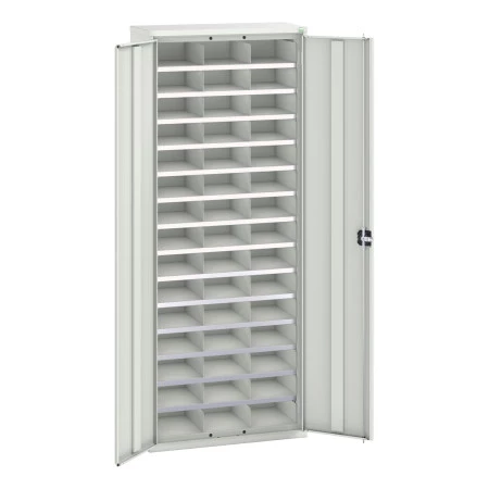 16926403 - VERSO Armoire à cases - 45 cases - LxPxH 800x350x2000mm - Gris Clair RAL 7035 16926403 - VERSO Armoire à cases - 45 cases - LxPxH 800x350x2000mm - Gris Clair RAL 7035