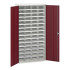 16926503 - VERSO Armoire à cases - 60 cases - LxPxH 1050x350x2000mm - Rouge Pourpre RAL 3004 16926503 - VERSO Armoire à cases - 60 cases - LxPxH 1050x350x2000mm - Rouge Pourpre RAL 3004