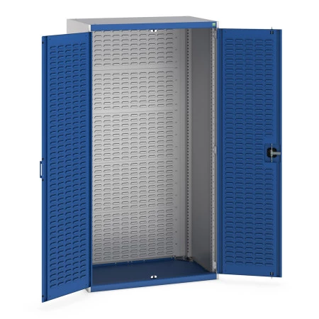 40021128 - Armoire CUBIO SMF-10620-24 - Avec Portes à Bacs et Fond à Bacs - LxPxH 1050x650x2000mm - Bleu Gentiane RAL 5010 40021128 - Armoire CUBIO SMF-10620-24 - Avec Portes à Bacs et Fond à Bacs - LxPxH 1050x650x2000mm - Bleu Gentiane RAL 5010
