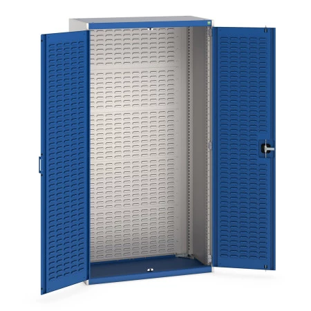 40013060 - Armoire CUBIO SMF-10520-24 - Avec Portes à Bacs et Fond à Bacs - LxPxH 1050x525x2000mm - Bleu Gentiane RAL 5010 40013060 - Armoire CUBIO SMF-10520-24 - Avec Portes à Bacs et Fond à Bacs - LxPxH 1050x525x2000mm - Bleu Gentiane RAL 5010