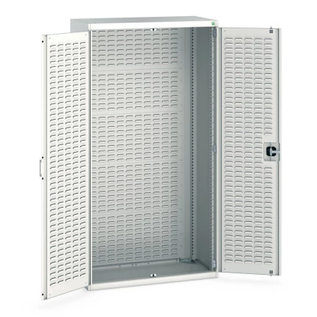 40013060 - Armoire CUBIO SMF-10520-24 - Avec Portes à Bacs et Fond à Bacs - LxPxH 1050x525x2000mm - Gris Clair RAL 7035 40013060 - Armoire CUBIO SMF-10520-24 - Avec Portes à Bacs et Fond à Bacs - LxPxH 1050x525x2000mm - Gris Clair RAL 7035