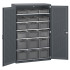 40022066 - Armoire à Portes battantes SMF-13620-25 - Portes à Bacs, 6 Tablettes, 18 Eurobox - LxPxH 1300x650x2000mm - Full Gris Anthracite RAL 7016 40022066 - Armoire à Portes battantes SMF-13620-25 - Portes à Bacs, 6 Tablettes, 18 Eurobox - LxPxH 1300x650x2000mm - Full Gris Anthracite RAL 7016