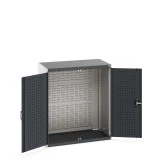 40021199 - Armoire CUBIO SMF-10612-1 - Avec Portes Perfo et Fond à Bacs - LxPxH 1050x650x1200mm - Gris Anthracite RAL 7016 40021199 - Armoire CUBIO SMF-10612-1 - Avec Portes Perfo et Fond à Bacs - LxPxH 1050x650x1200mm - Gris Anthracite RAL 7016