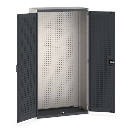 40013059 - Armoire CUBIO SMF-10520-23 - Avec Portes à Bacs et Fond Perfo - LxPxH 1050x525x2000mm - Gris Anthracite RAL 7016 40013059 - Armoire CUBIO SMF-10520-23 - Avec Portes à Bacs et Fond Perfo - LxPxH 1050x525x2000mm - Gris Anthracite RAL 7016