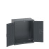 40021198 - Armoire CUBIO SMF-10612-21 - Avec Portes à Bacs et Fond Perfo - LxPxH 1050x650x1200mm - Full Gris Anthracite RAL 7016 40021198 - Armoire CUBIO SMF-10612-21 - Avec Portes à Bacs et Fond Perfo - LxPxH 1050x650x1200mm - Full Gris Anthracite RAL 7016