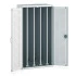 40301035 - Armoire CUBIO SMV-10620-43 - Portes Perfo 4 Pann à Bacs Coulissants - LxPxH 1050x650x2000mm - Gris Clair RAL 7035 40301035 - Armoire CUBIO SMV-10620-43 - Portes Perfo 4 Pann à Bacs Coulissants - LxPxH 1050x650x2000mm - Gris Clair RAL 7035