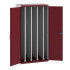 40301035 - Armoire CUBIO SMV-10620-43 - Portes Perfo 4 Pann à Bacs Coulissants - LxPxH 1050x650x2000mm - Rouge Pourpre RAL 3004 40301035 - Armoire CUBIO SMV-10620-43 - Portes Perfo 4 Pann à Bacs Coulissants - LxPxH 1050x650x2000mm - Rouge Pourpre RAL 3004