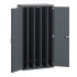 40301035 - Armoire CUBIO SMV-10620-43 - Portes Perfo 4 Pann à Bacs Coulissants - LxPxH 1050x650x2000mm - Full Gris Anthracite RAL 7016 40301035 - Armoire CUBIO SMV-10620-43 - Portes Perfo 4 Pann à Bacs Coulissants - LxPxH 1050x650x2000mm - Full Gris Anthracite RAL 7016
