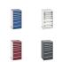 40018061 - CUBIO Armoire à Tiroirs SL-5610-71 - Avec 7 Tiroirs - LxPxH 525x650x1000mm 40018061 - CUBIO Armoire à Tiroirs SL-5610-71 - Avec 7 Tiroirs - LxPxH 525x650x1000mm