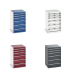 40027027 - Armoire à Tiroirs CUBIO SL-6710-61 - Avec 6 Tiroirs - LxPxH 650x750x1000mm 40027027 - Armoire à Tiroirs CUBIO SL-6710-61 - Avec 6 Tiroirs - LxPxH 650x750x1000mm