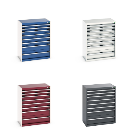 40012102 - Armoire à Tiroirs SL-8510-8 - Avec 8 Tiroirs - LxPxH 800x525x1000mm 40012102 - Armoire à Tiroirs SL-8510-8 - Avec 8 Tiroirs - LxPxH 800x525x1000mm