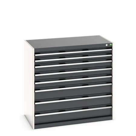 40021033 - Armoire à Tiroirs CUBIO SL-10610-81 - Avec 8 Tiroirs - LxPxH 1050x650x1000mm - Gris Anthracite RAL 7016 40021033 - Armoire à Tiroirs CUBIO SL-10610-81 - Avec 8 Tiroirs - LxPxH 1050x650x1000mm - Gris Anthracite RAL 7016