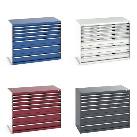 40030015 - CUBIO Armoire à Tiroirs SL-13710-71 - Avec 7 Tiroirs - LxPxH 1300x750x1000mm 40030015 - CUBIO Armoire à Tiroirs SL-13710-71 - Avec 7 Tiroirs - LxPxH 1300x750x1000mm
