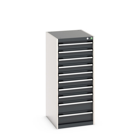 40018073 - Armoire à Tiroirs CUBIO SL-5612-10 - Avec 10 Tiroirs - LxPxH 525x650x1200mm - Gris Anthracite RAL 7016 40018073 - Armoire à Tiroirs CUBIO SL-5612-10 - Avec 10 Tiroirs - LxPxH 525x650x1200mm - Gris Anthracite RAL 7016