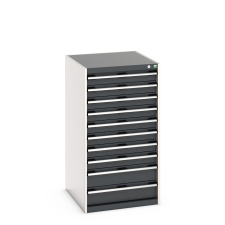 40027043 - Armoire à Tiroirs CUBIO SL-6712-103 - Avec 10 Tiroirs - LxPxH 650x750x1200mm - Gris Anthracite RAL 7016 40027043 - Armoire à Tiroirs CUBIO SL-6712-103 - Avec 10 Tiroirs - LxPxH 650x750x1200mm - Gris Anthracite RAL 7016