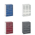 40020059 - CUBIO Armoire à Tiroirs SL-8612-71 - Avec 7 Tiroirs - LxPxH 800x650x1200mm 40020059 - CUBIO Armoire à Tiroirs SL-8612-71 - Avec 7 Tiroirs - LxPxH 800x650x1200mm