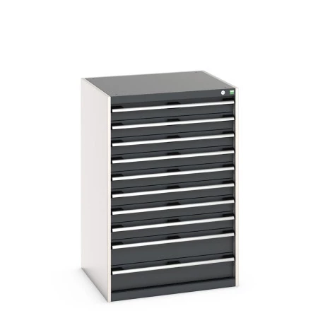 40028037 - CUBIO Armoire à Tiroirs SL-8712-103 - Avec 10 Tiroirs - LxPxH 800x750x1200mm - Gris Anthracite RAL 7016 40028037 - CUBIO Armoire à Tiroirs SL-8712-103 - Avec 10 Tiroirs - LxPxH 800x750x1200mm - Gris Anthracite RAL 7016