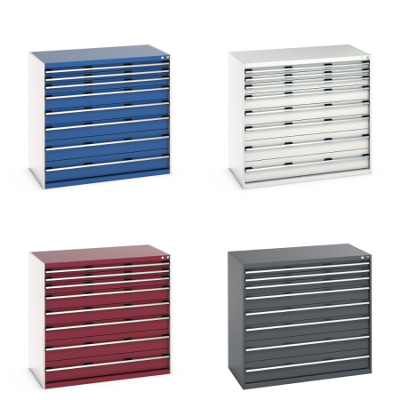 40030021 - CUBIO Armoire à Tiroirs SL-13712-81 - Avec 8 Tiroirs - LxPxH 1300x750x1200mm 40030021 - CUBIO Armoire à Tiroirs SL-13712-81 - Avec 8 Tiroirs - LxPxH 1300x750x1200mm