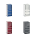40018067 - Armoire à Tiroirs CUBIO SL-5612-7 - Avec 7 Tiroirs - LxPxH 525x650x1200mm 40018067 - Armoire à Tiroirs CUBIO SL-5612-7 - Avec 7 Tiroirs - LxPxH 525x650x1200mm