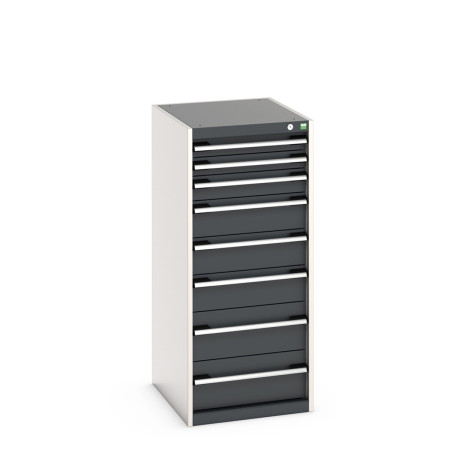 40018069 - Armoire à Tiroirs CUBIO SL-5612-81 - Avec 8 Tiroirs - LxPxH 525x650x1200mm - Gris Anthracite RAL 7016 40018069 - Armoire à Tiroirs CUBIO SL-5612-81 - Avec 8 Tiroirs - LxPxH 525x650x1200mm - Gris Anthracite RAL 7016