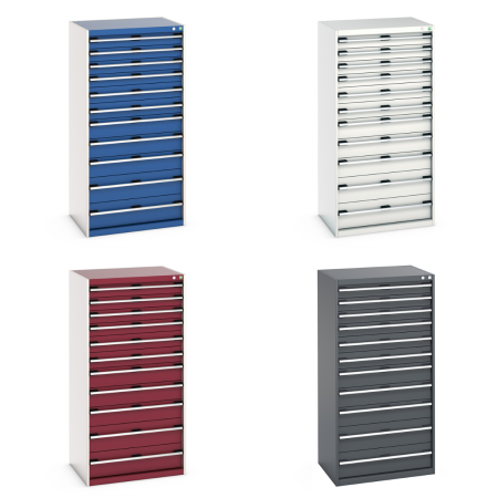 40020069 - CUBIO Armoire à Tiroirs SL-8616-111 - Avec 11 Tiroirs - LxPxH 800x650x1600mm 40020069 - CUBIO Armoire à Tiroirs SL-8616-111 - Avec 11 Tiroirs - LxPxH 800x650x1600mm