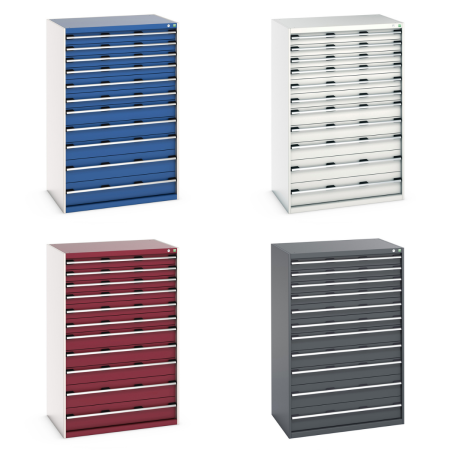 40029037 - CUBIO Armoire à Tiroirs SL-10716-111 - Avec 11 Tiroirs - LxPxH 1050x750x1600mm 40029037 - CUBIO Armoire à Tiroirs SL-10716-111 - Avec 11 Tiroirs - LxPxH 1050x750x1600mm