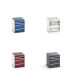 40018017 - CUBIO Armoire à Tiroirs SL-566-43 - Avec 4 Tiroirs - LxPxH 525x650x600mm 40018017 - CUBIO Armoire à Tiroirs SL-566-43 - Avec 4 Tiroirs - LxPxH 525x650x600mm
