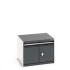 40028089 - Armoire à Tiroirs et Portes CUBIO SL-876 - Avec 1 Tiroir et 2 Portes - LxPxH 800x750x600mm - Gris Anthracite RAL 7016 40028089 - Armoire à Tiroirs et Portes CUBIO SL-876 - Avec 1 Tiroir et 2 Portes - LxPxH 800x750x600mm - Gris Anthracite RAL 7016