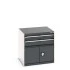 40028087 - CUBIO Armoire à Tiroirs SL-878-6 - Avec 6 Tiroirs - LxPxH 800x750x800mm - Gris Anthracite RAL 7016 40028087 - CUBIO Armoire à Tiroirs SL-878-6 - Avec 6 Tiroirs - LxPxH 800x750x800mm - Gris Anthracite RAL 7016