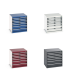 40028102 - Armoire à Tiroirs CUBIO SL-878-6 - Avec 6 Tiroirs - LxPxH 800x750x800mm 40028102 - Armoire à Tiroirs CUBIO SL-878-6 - Avec 6 Tiroirs - LxPxH 800x750x800mm