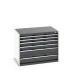40029085 - CUBIO Armoire à Tiroirs SL-1078-63 - Avec 6 Tiroirs - LxPxH 1050x750x800mm - Gris Anthracite RAL 7016 40029085 - CUBIO Armoire à Tiroirs SL-1078-63 - Avec 6 Tiroirs - LxPxH 1050x750x800mm - Gris Anthracite RAL 7016