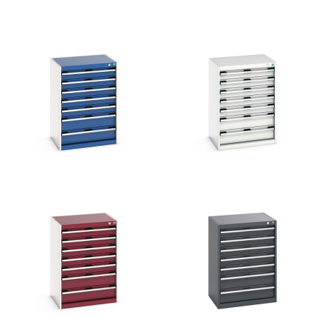 40011051 - CUBIO Armoire à Tiroirs SL-659-71 - Avec 7 Tiroirs - LxPxH 650x525x900mm 40011051 - CUBIO Armoire à Tiroirs SL-659-71 - Avec 7 Tiroirs - LxPxH 650x525x900mm