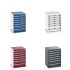 40027090 - Armoire à Tiroirs CUBIO SL-679-73 - Avec 7 Tiroirs - LxPxH 650x750x900mm 40027090 - Armoire à Tiroirs CUBIO SL-679-73 - Avec 7 Tiroirs - LxPxH 650x750x900mm
