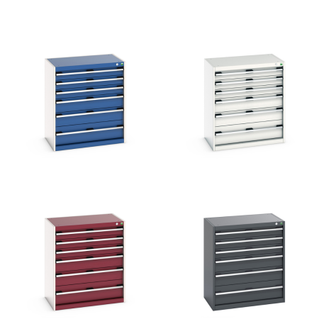 40012087 - CUBIO Armoire à Tiroirs àSL-859-63 - Avec 6 Tiroirs - LxPxH 800x525x900mm 40012087 - CUBIO Armoire à Tiroirs àSL-859-63 - Avec 6 Tiroirs - LxPxH 800x525x900mm