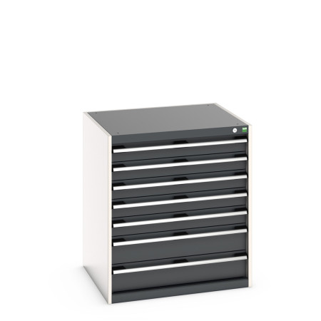 40028108 - CUBIO Armoire à Tiroirs SL-879-71 - Avec 7 Tiroirs - LxPxH 800x750x900mm - Gris Anthracite RAL 7016 40028108 - CUBIO Armoire à Tiroirs SL-879-71 - Avec 7 Tiroirs - LxPxH 800x750x900mm - Gris Anthracite RAL 7016