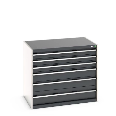 40029103 - CUBIO Armoire à Tiroirs SL-1079-63 - Avec 6 Tiroirs - LxPxH 1050x750x900mm - Gris Anthracite RAL 7016 40029103 - CUBIO Armoire à Tiroirs SL-1079-63 - Avec 6 Tiroirs - LxPxH 1050x750x900mm - Gris Anthracite RAL 7016
