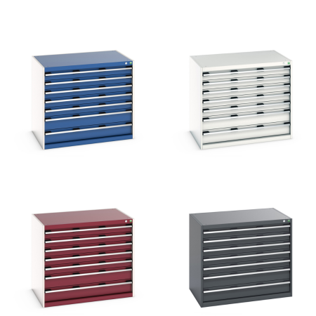 40029091 - CUBIO Armoire à Tiroirs SL-1079-73 - Avec 7 Tiroirs - LxPxH 1050x750x900mm 40029091 - CUBIO Armoire à Tiroirs SL-1079-73 - Avec 7 Tiroirs - LxPxH 1050x750x900mm