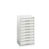 16925057 - VERSO Armoire à Tiroirs - Avec 9 Tiroirs - LxPxH 525x550x1000mm - Gris Clair RAL 7035 16925057 - VERSO Armoire à Tiroirs - Avec 9 Tiroirs - LxPxH 525x550x1000mm - Gris Clair RAL 7035