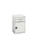 16925016 - VERSO Armoire à Tiroirs - Avec 2 Tiroirs et 1 Porte - LxPxH 525x550x800mm - Gris Clair RAL 7035 16925016 - VERSO Armoire à Tiroirs - Avec 2 Tiroirs et 1 Porte - LxPxH 525x550x800mm - Gris Clair RAL 7035